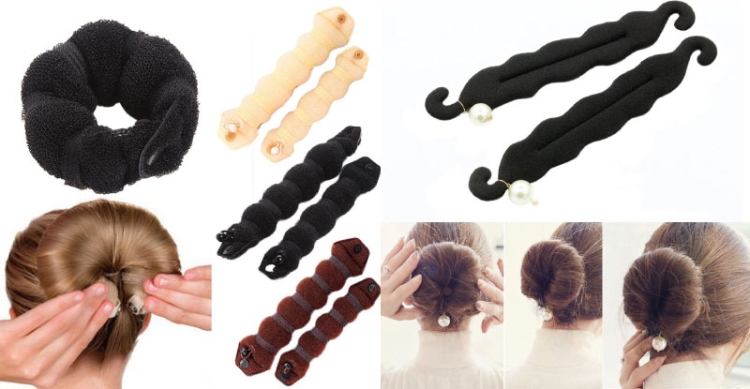Donut coiffure étape par étape