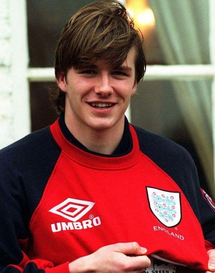 Les coiffures de Beckham : photo de coupes de cheveux