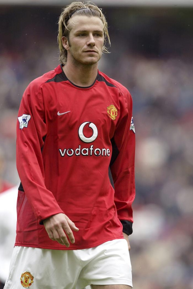 Les coiffures de Beckham : photo de coupes de cheveux