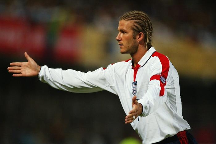 Les coiffures de Beckham : photo de coupes de cheveux