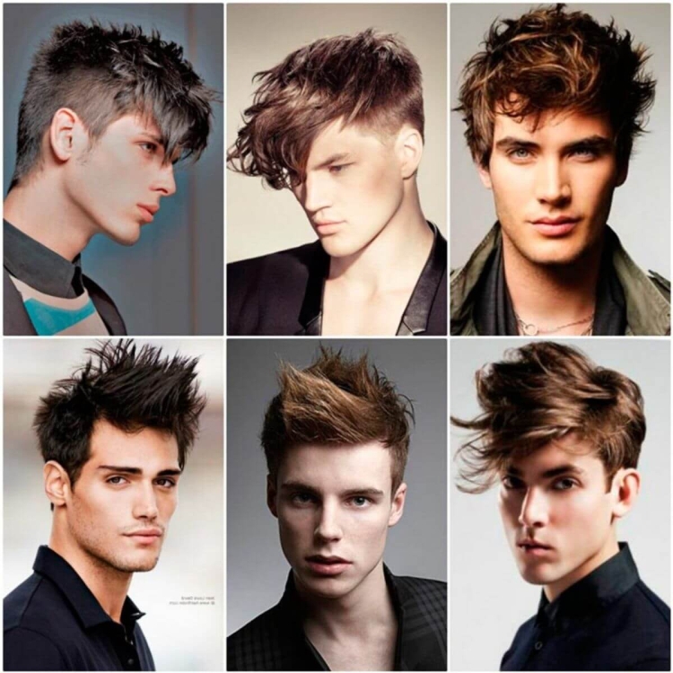 Coiffure grunge pour homme qui convient