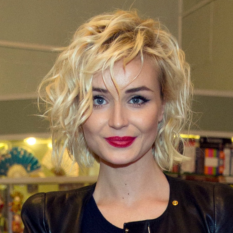 La coiffure de Polina Gagarina
