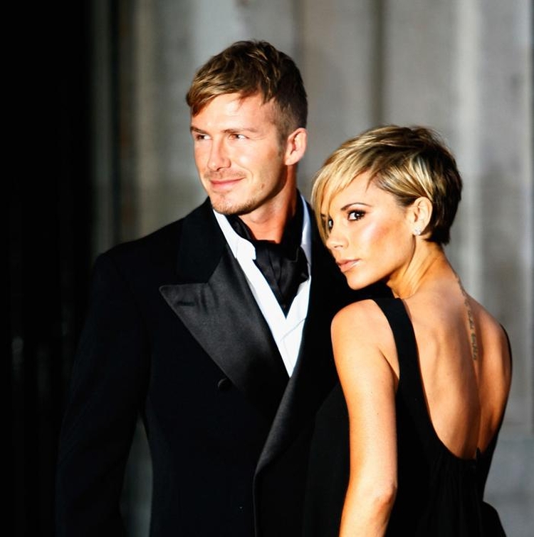 Les coiffures de Beckham : photo de coupes de cheveux