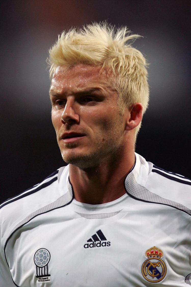 Les coiffures de Beckham : photo de coupes de cheveux