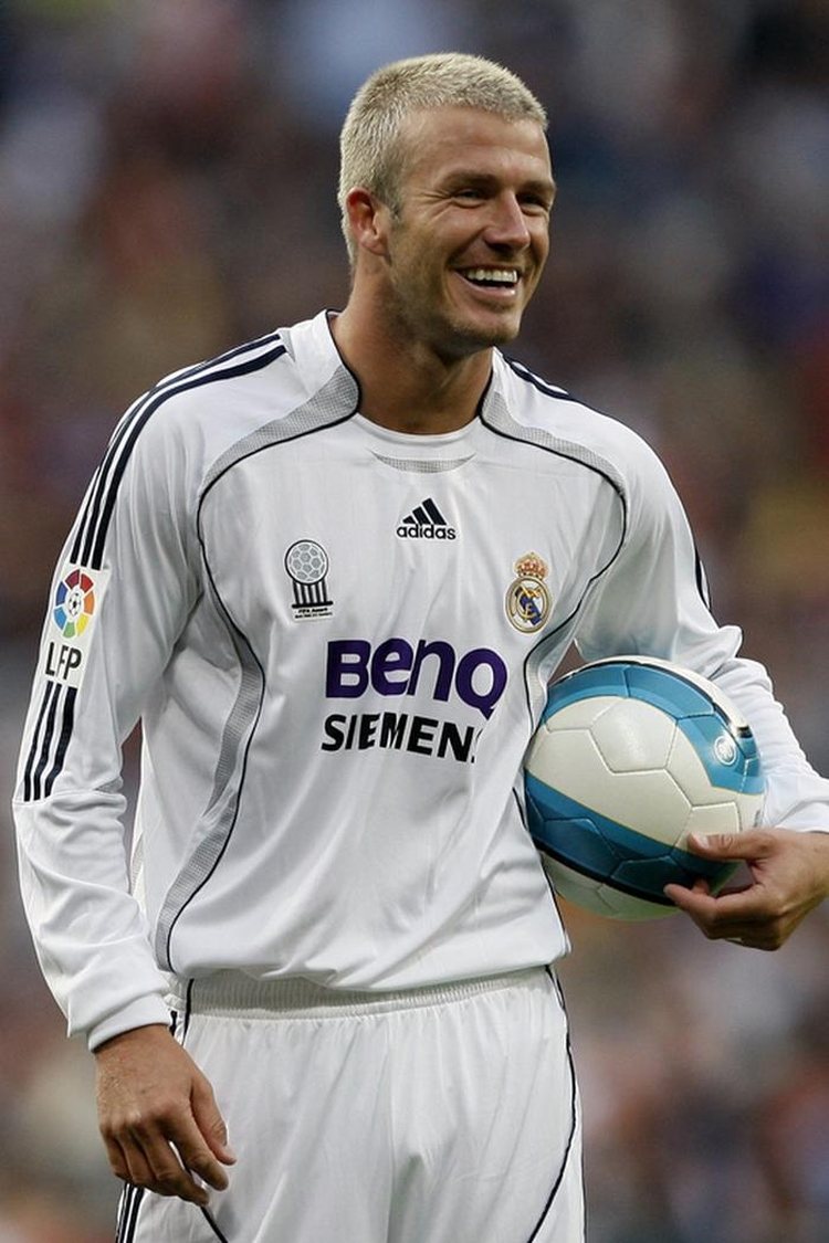 Les coiffures de Beckham : photo de coupes de cheveux