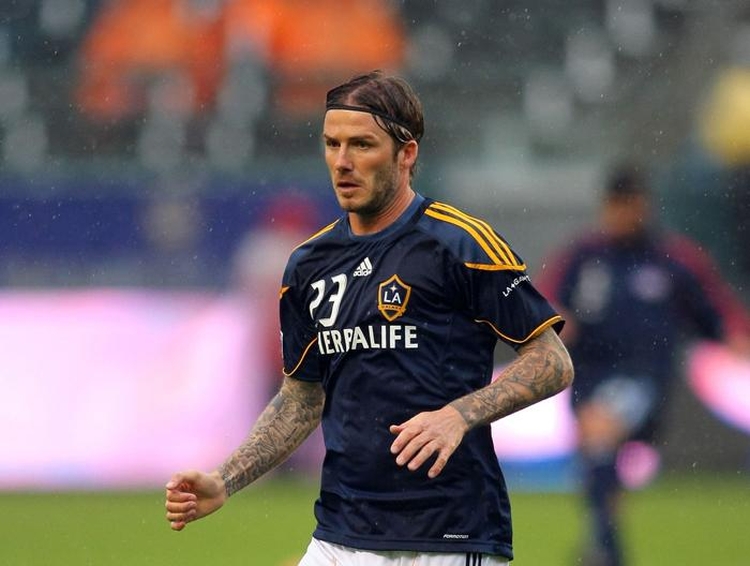 Les coiffures de Beckham : photo de coupes de cheveux