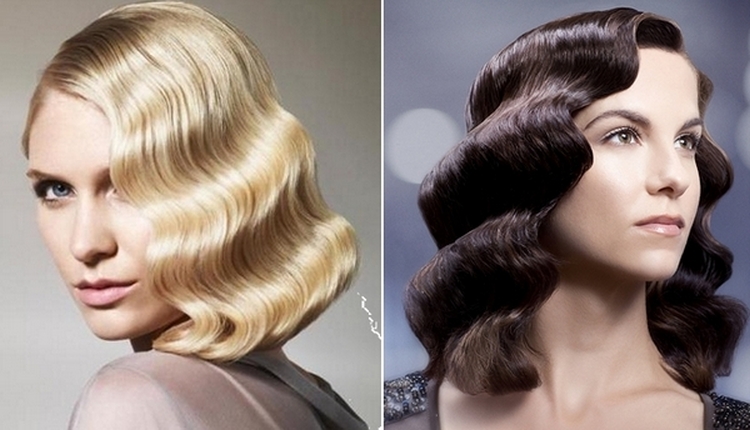Boucles hollywoodiennes à la maison