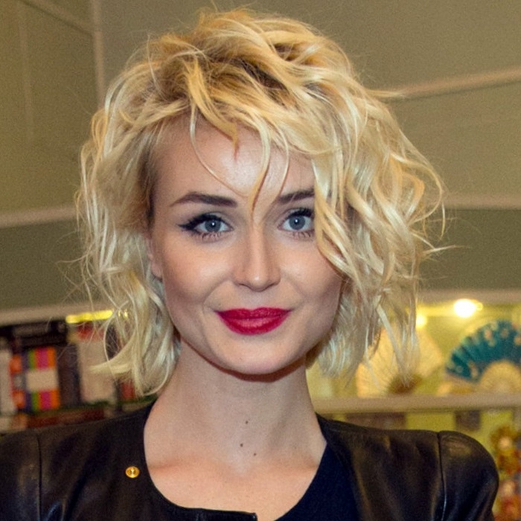 La coiffure de Polina Gagarina