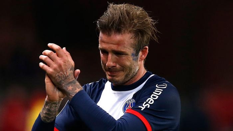 Les coiffures de Beckham : photo de coupes de cheveux