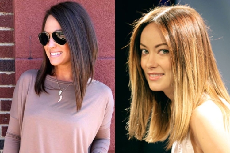 Coiffures pour cheveux liquides de différentes longueurs