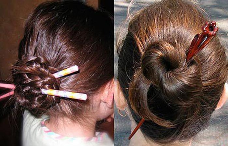 Belle coiffure au crayon avec des exemples