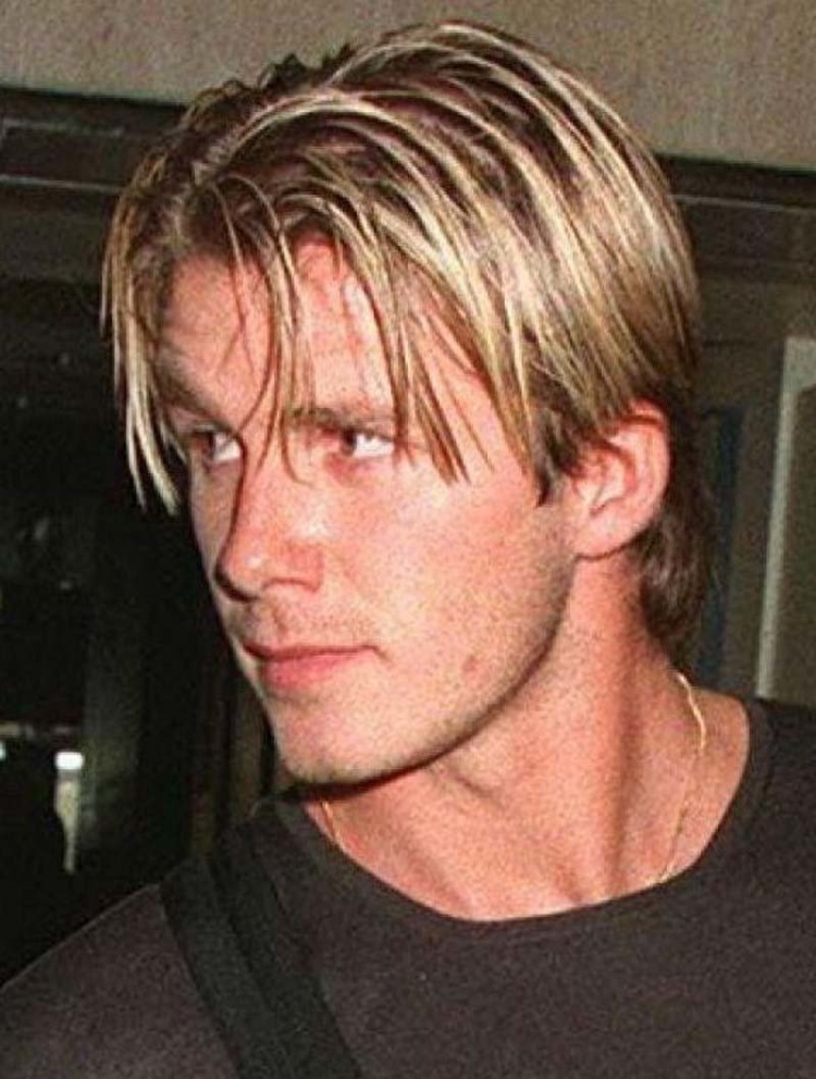 Les coiffures de Beckham : photo de coupes de cheveux