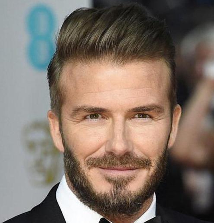 Les coiffures de Beckham : photo de coupes de cheveux