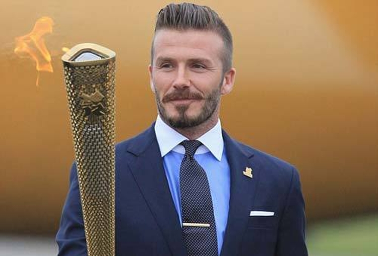 Les coiffures de Beckham : photo de coupes de cheveux