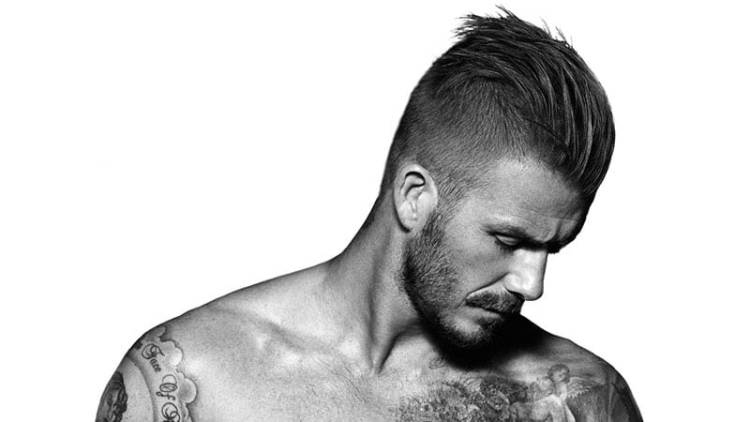 Les coiffures de Beckham : photo de coupes de cheveux