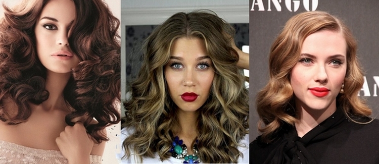 Boucles hollywoodiennes à la maison