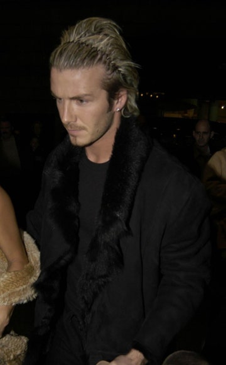 Les coiffures de Beckham : photo de coupes de cheveux