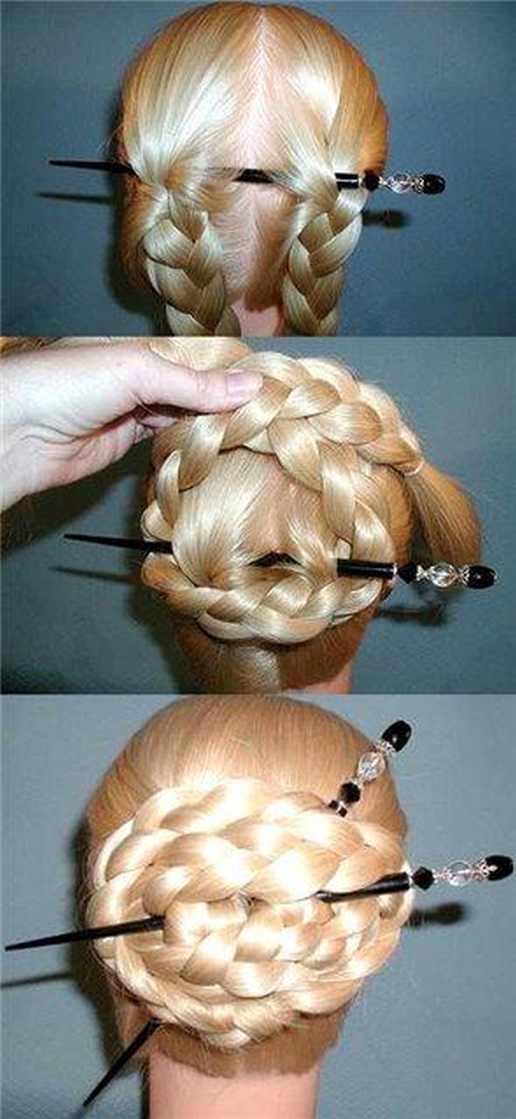 Belle coiffure au crayon avec des exemples