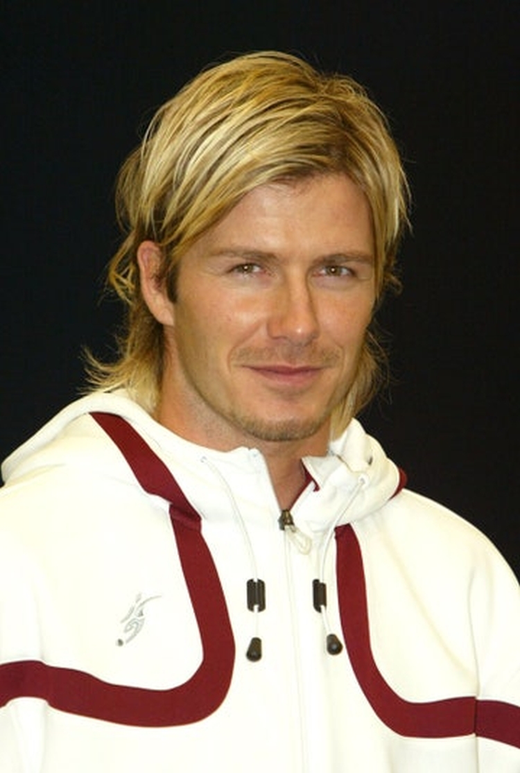 Les coiffures de Beckham : photo de coupes de cheveux