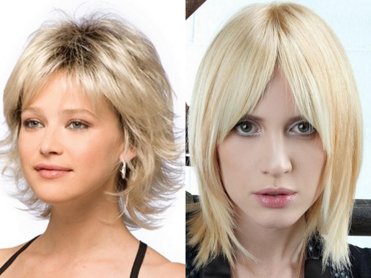 Coiffures pour cheveux liquides de différentes longueurs