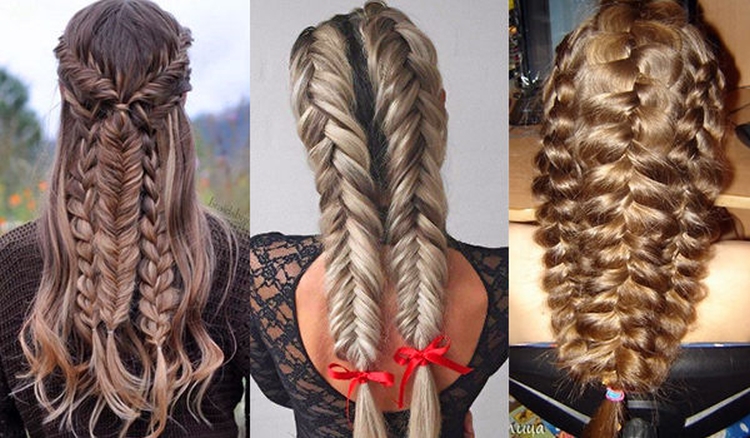Tresse inversée comment tisser des instructions étape par étape