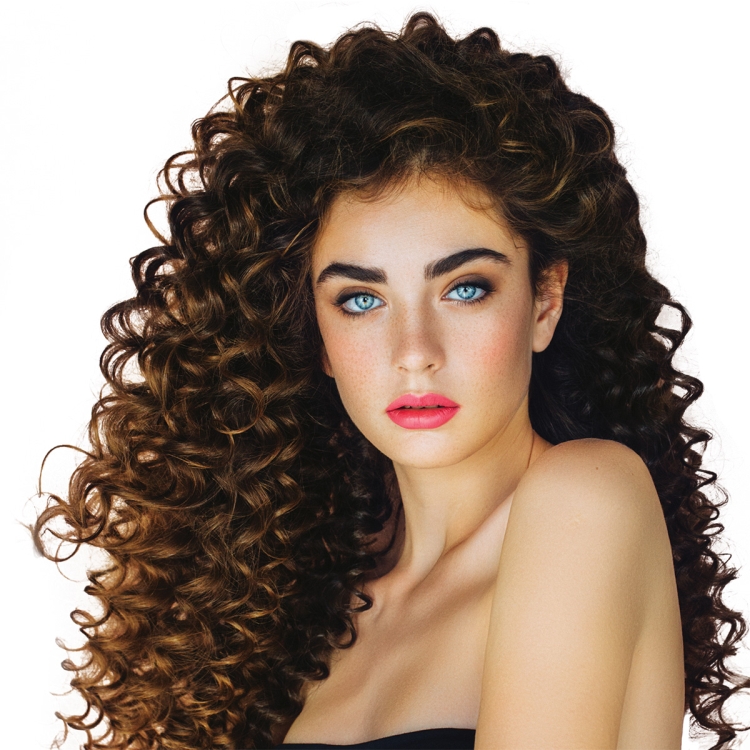 Permanente pour cheveux longs
