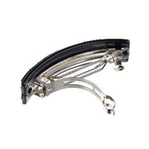 Coiffure pince à cheveux avec barrettes