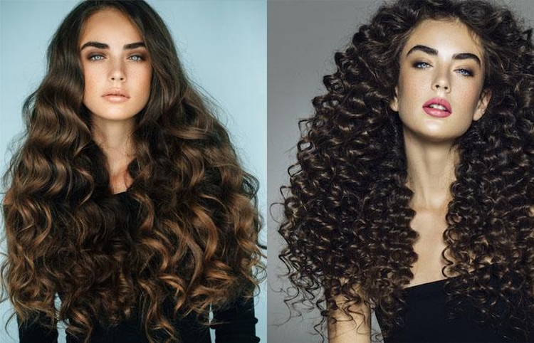 Permanente pour cheveux longs