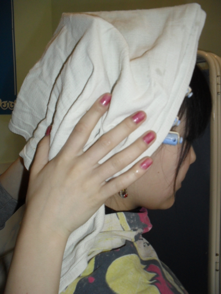 Permanente pour cheveux mi-longs