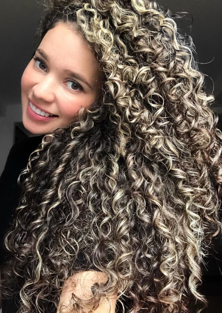 Permanente pour cheveux longs