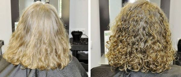 Bio-curling pour cheveux mi-longs, courts et longs