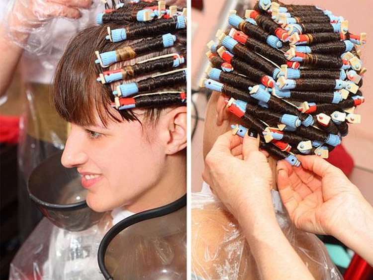 Types modernes de cheveux permanents