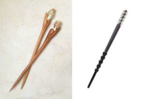 Coiffure pince à cheveux avec barrettes