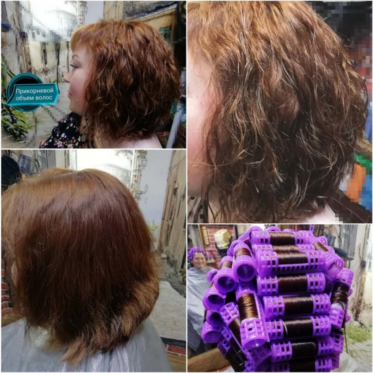 Permanente de cheveux