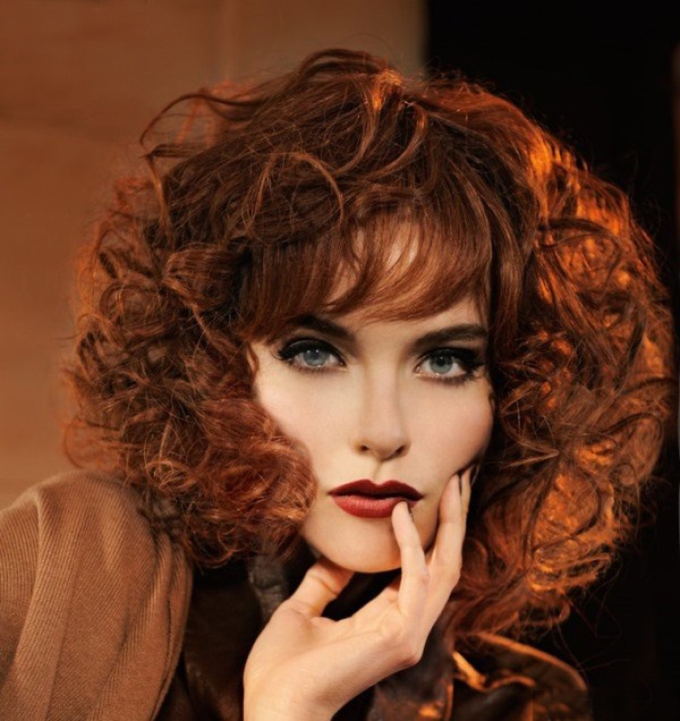 Bio-curling pour cheveux mi-longs, courts et longs