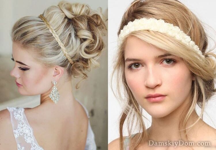 Coiffures de soirée pour cheveux mi-longs