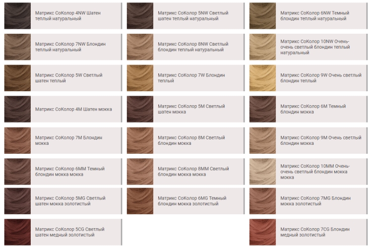 Palette de peinture matricielle