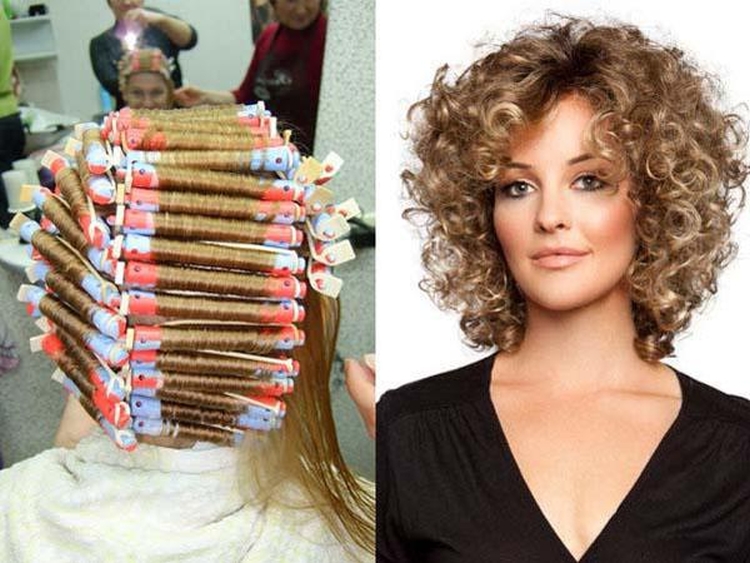 Types modernes de cheveux permanents