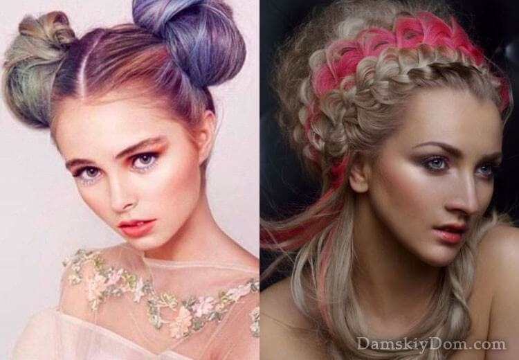 Coiffures de soirée pour cheveux mi-longs