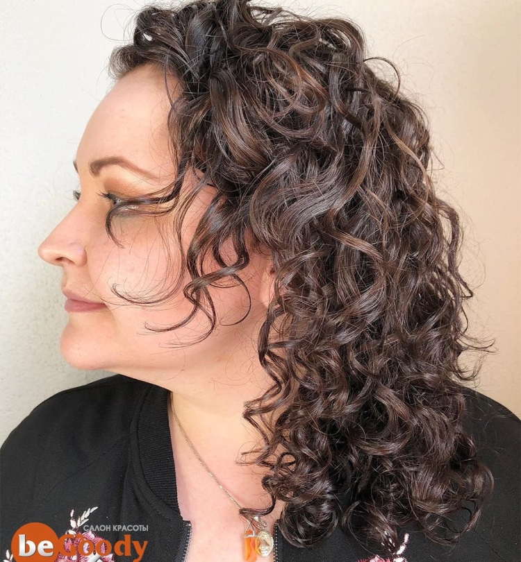 Bio-curling pour cheveux mi-longs, courts et longs
