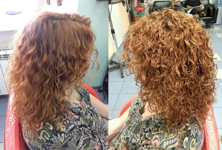 Bio-curling pour cheveux mi-longs, courts et longs