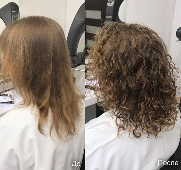 Bio-curling pour cheveux mi-longs, courts et longs