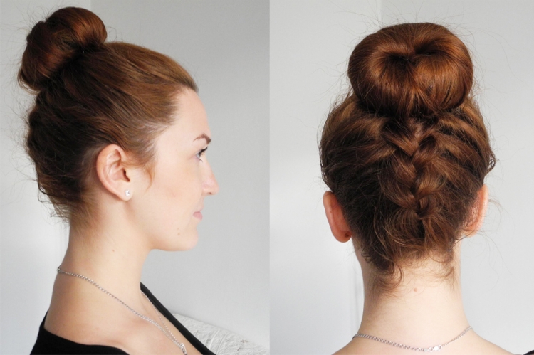 Coiffures de soirée pour cheveux mi-longs