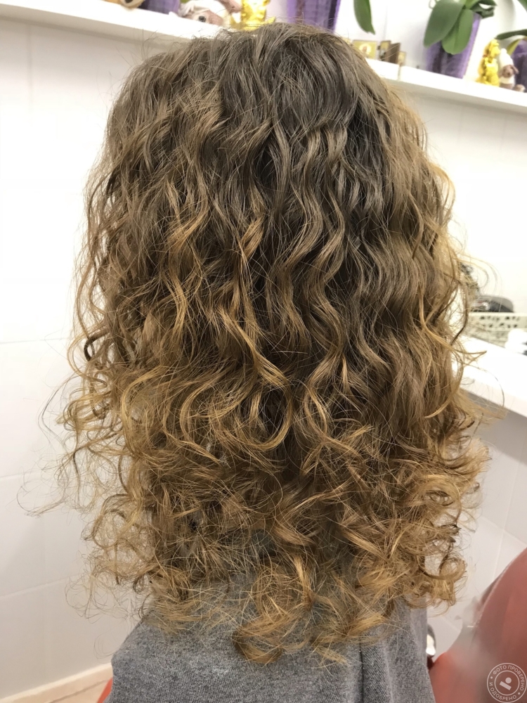 Bio-curling pour cheveux mi-longs, courts et longs