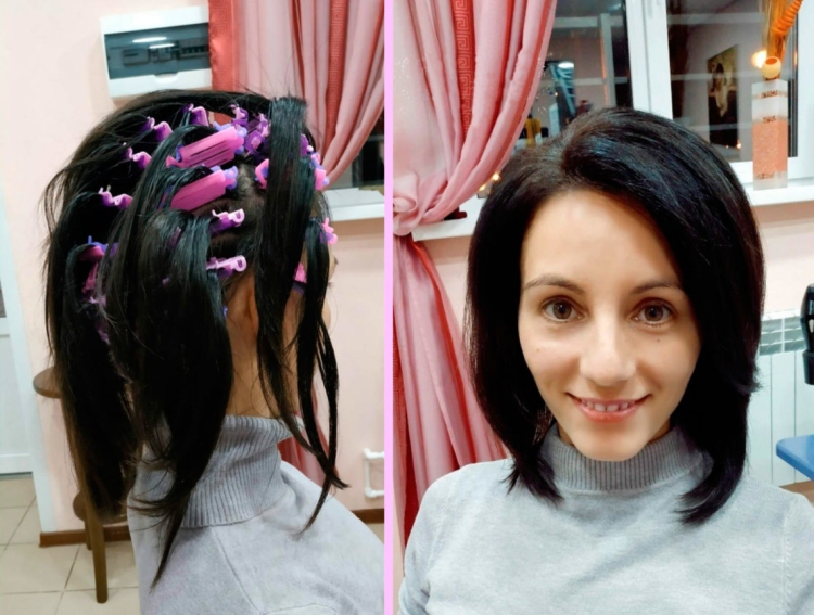 Permanente de cheveux