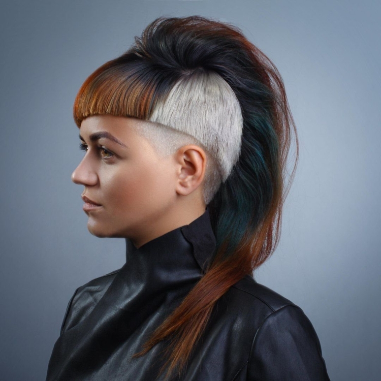 Coupes de cheveux créatives pour cheveux longs