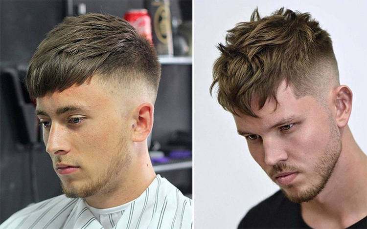 Coiffure faucon pour homme