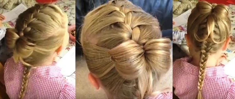 Tresses françaises pour filles avec photos étape par étape