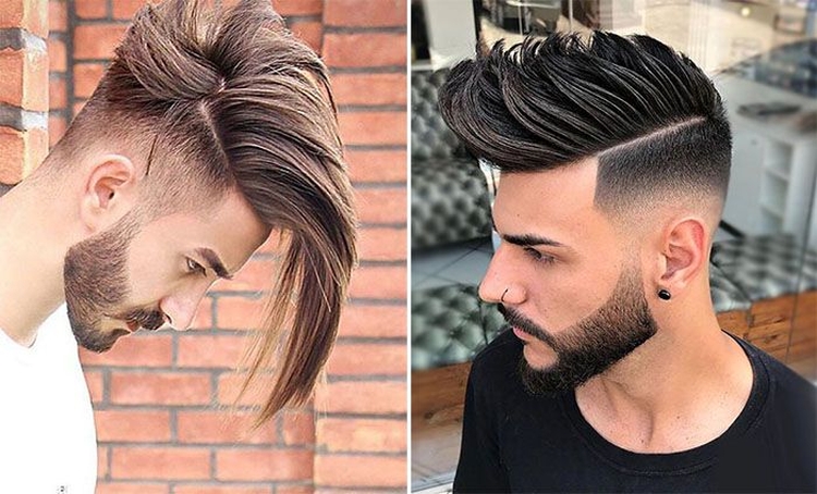 Coiffure faucon pour homme