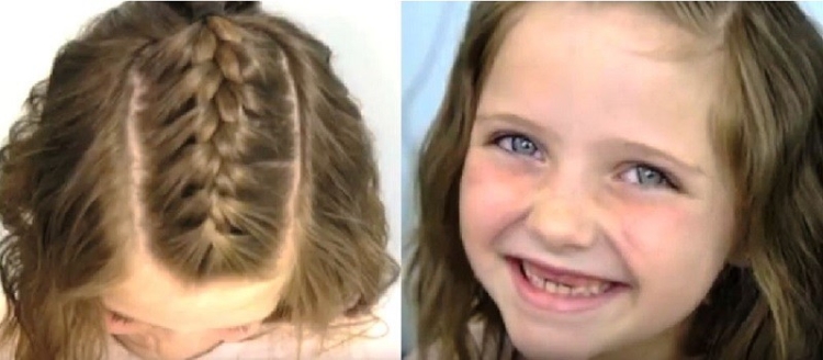 Tresses françaises pour filles avec photos étape par étape